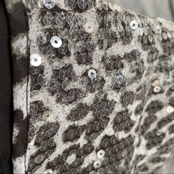 Rodarte Snow Leopard Sequin Dress - Picture 10 of 13